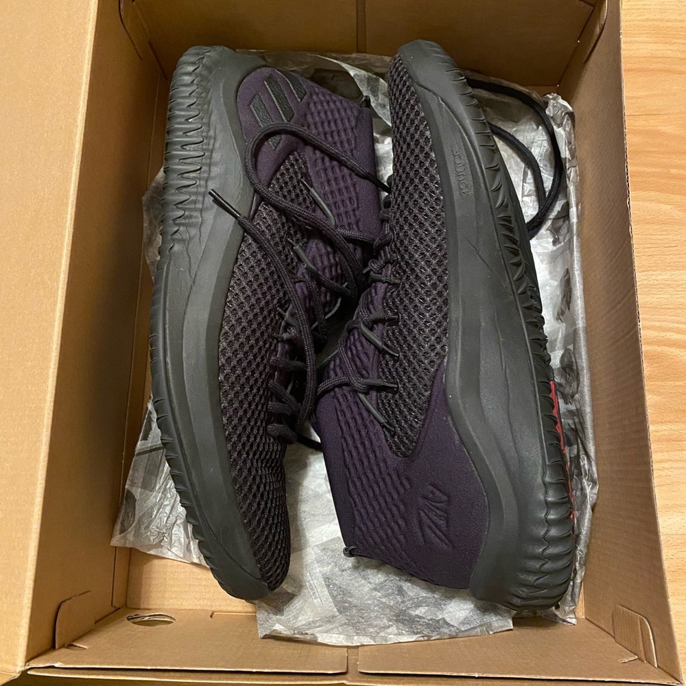 ADIDAS DAME 4 'DAME TIME' CORE BLACK/CORE BLACK/FOOTWEAR WHITE BW1518